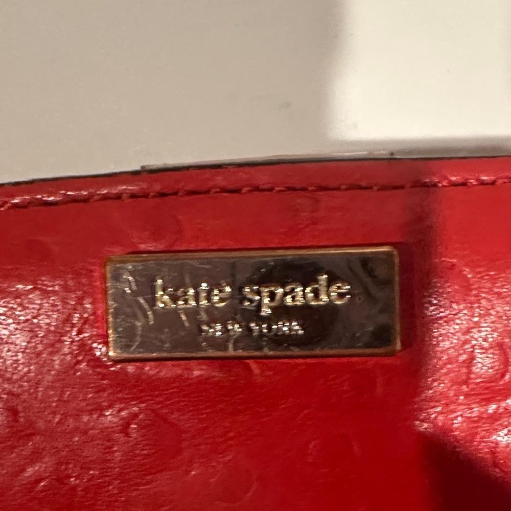 Kate Spade Red Wallet - Picture 2 of 4